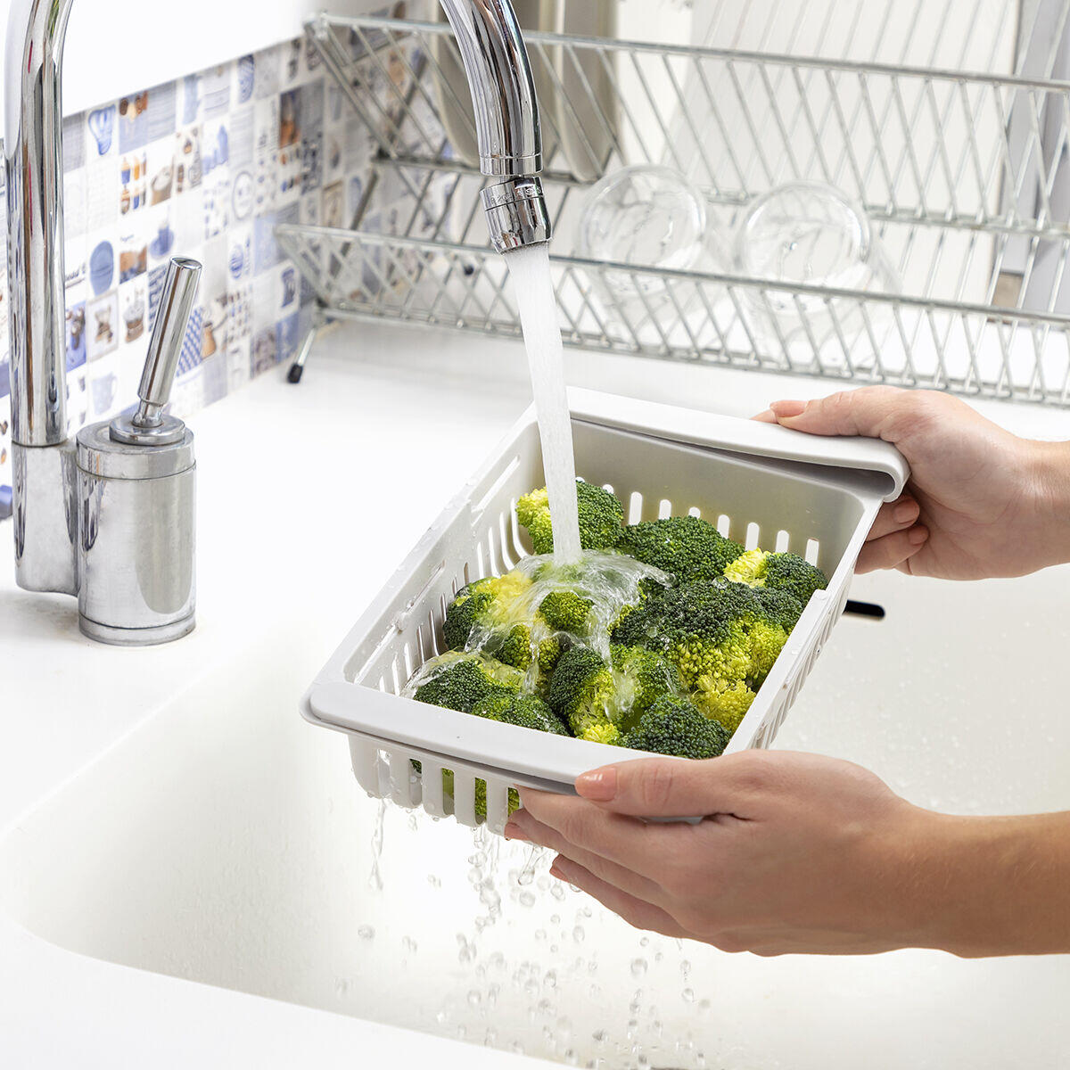 Organizador Ajustable para Nevera Friwer 2 Unidades - InnovaGoods