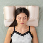 Almohada Cervical Antiarrugas con Funda de Satén Youthlow - InnovaGoods Dropea