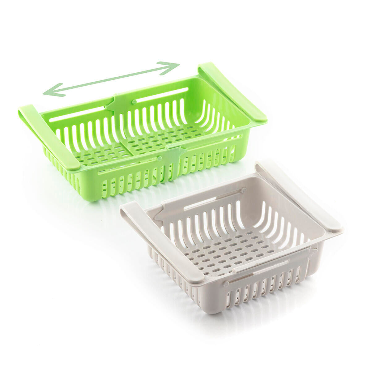Organizador Ajustable para Nevera Friwer 2 Unidades - InnovaGoods