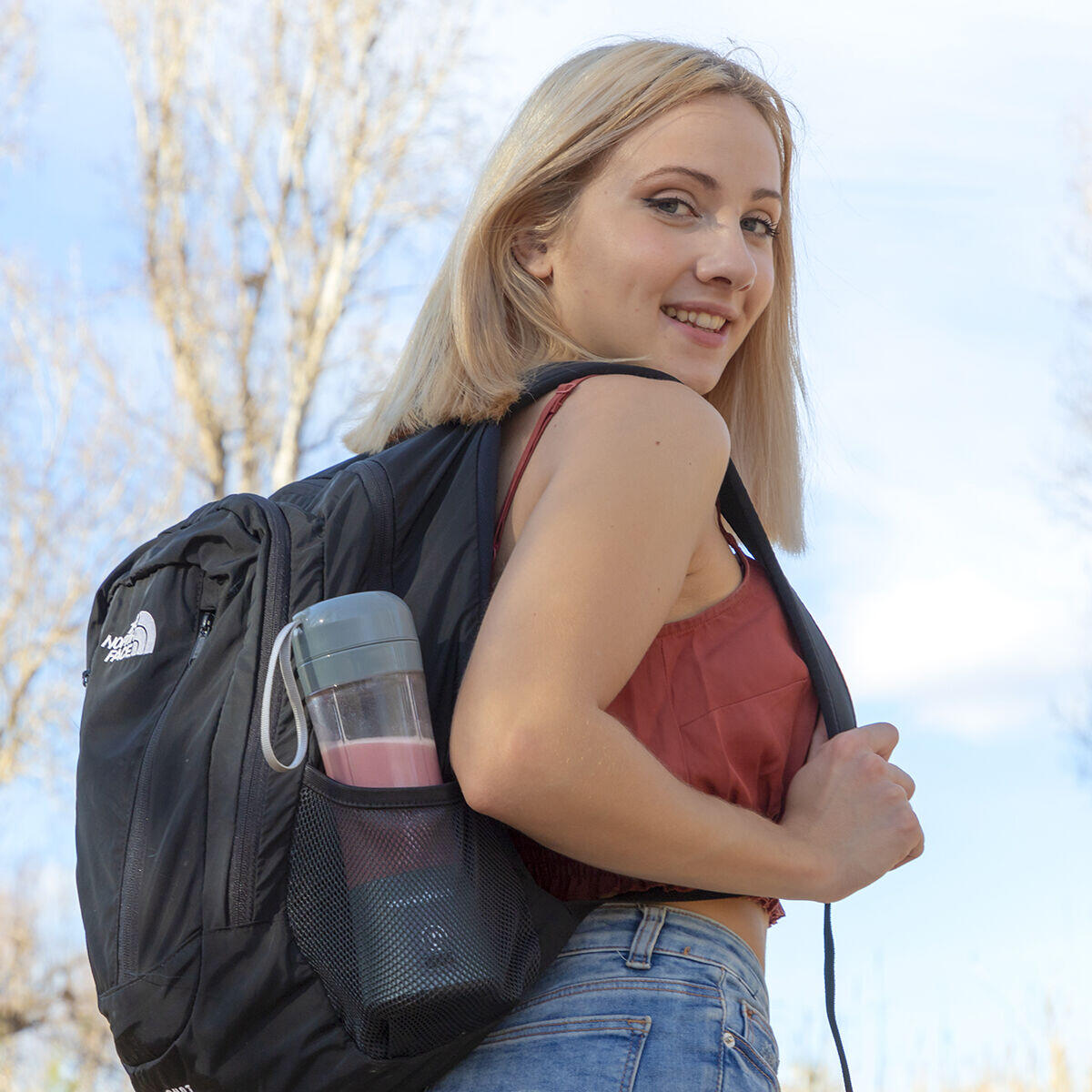 Batidora de Vaso Portátil Recargable Shakuit - InnovaGoods