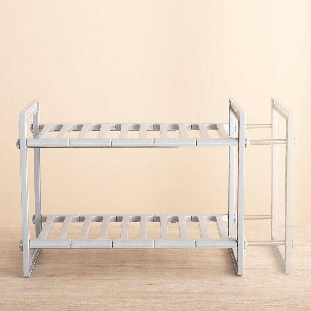 Estantería Extensible para Fregadero Shibblek 2 Estantes - InnovaGoods