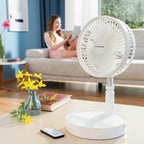 Ventilador Recargable Plegable 3 en 1 Fandle Ø7,7'' 7200 mAh - InnovaGoods