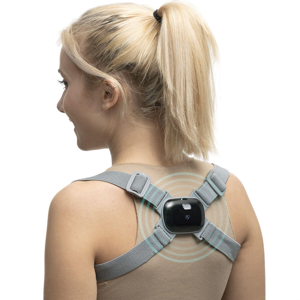 Entrenador de Postura Inteligente Recargable con Vibración Viback - InnovaGoods