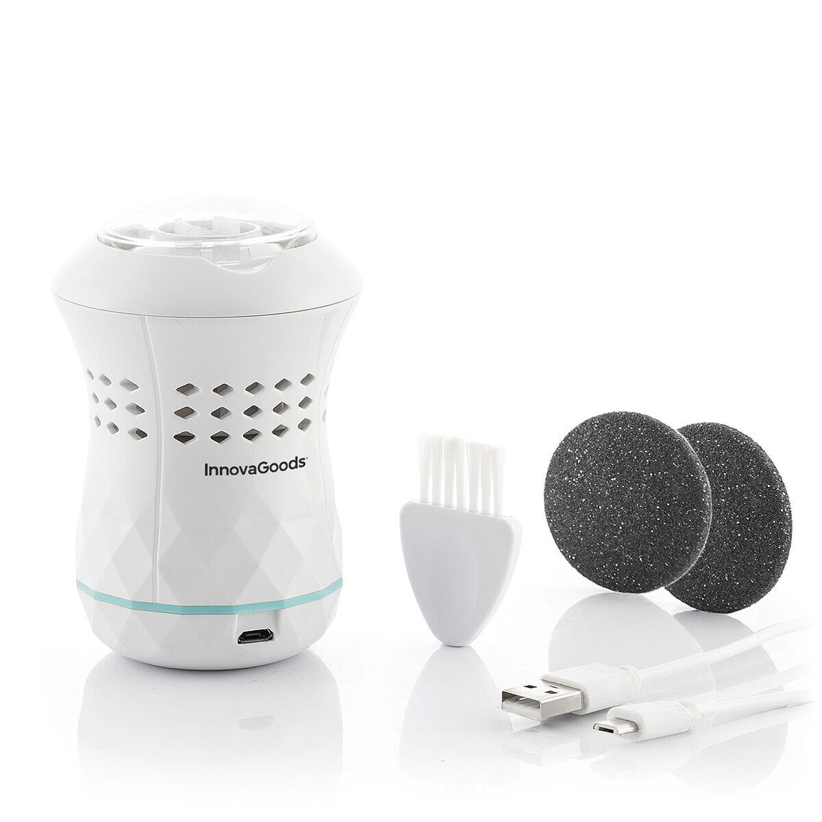 Lima de Pedicura Recargable con Aspirador Integrado Sofeem - InnovaGoods