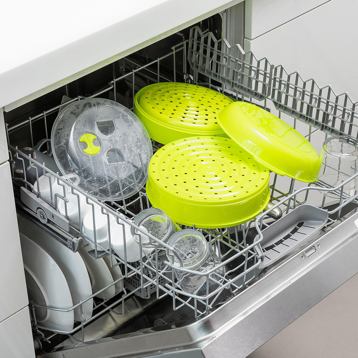 Vaporera Doble para Microondas Codowave - InnovaGoods