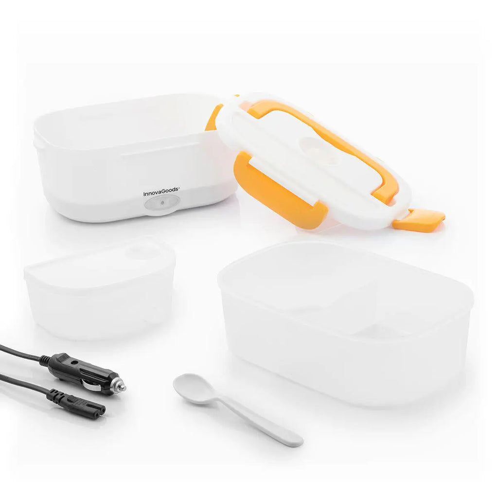 Fiambrera Eléctrica para Coches Blanca 1,05 L Carunch InnovaGoods Dropea