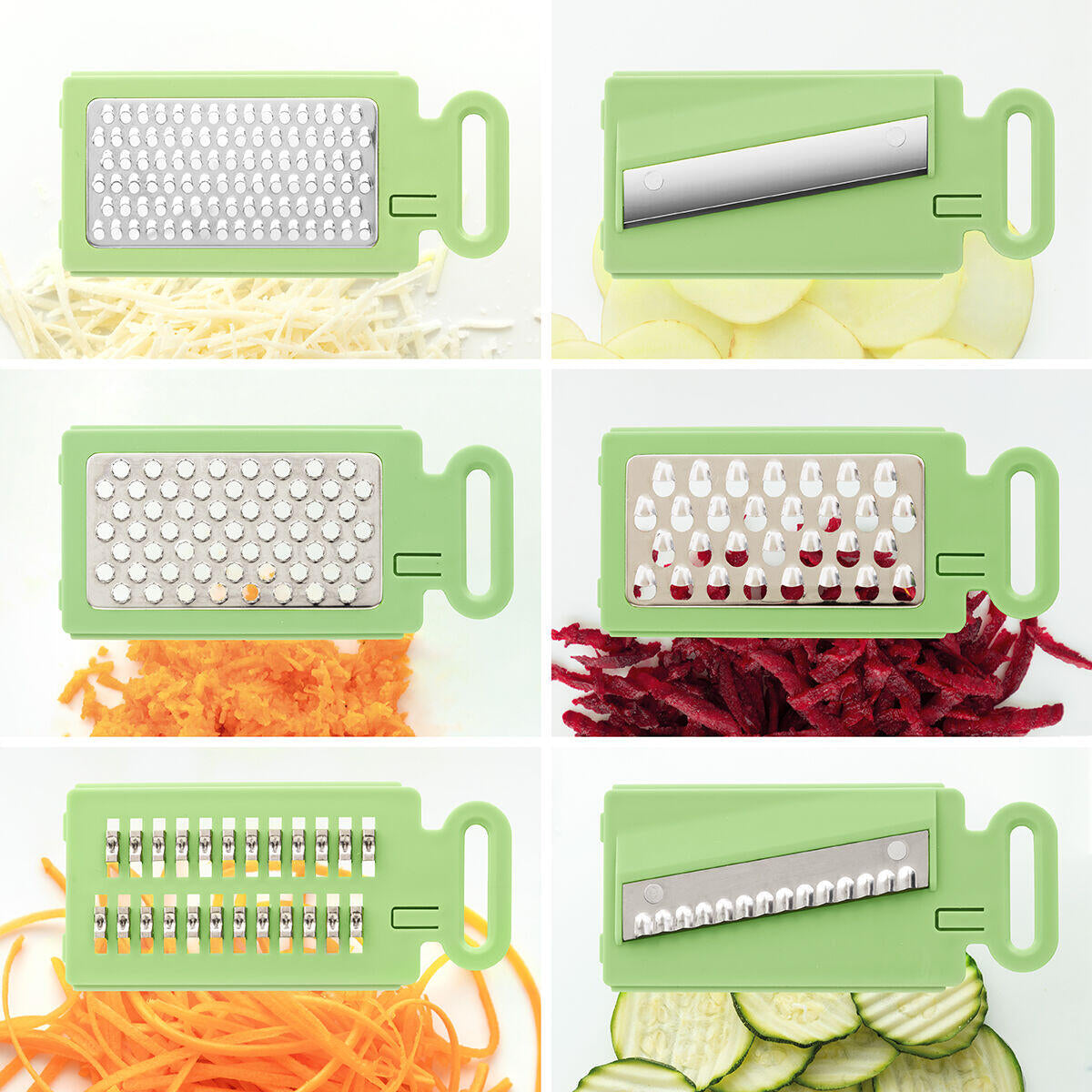 Mandolina Rallador Plegable 6 en 1 Choppie - InnovaGoods