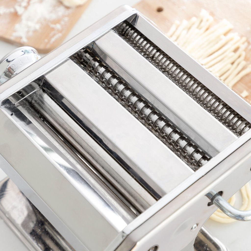 Máquina para Hacer Pasta Fresca con Recetas Frashta vista desde arriba