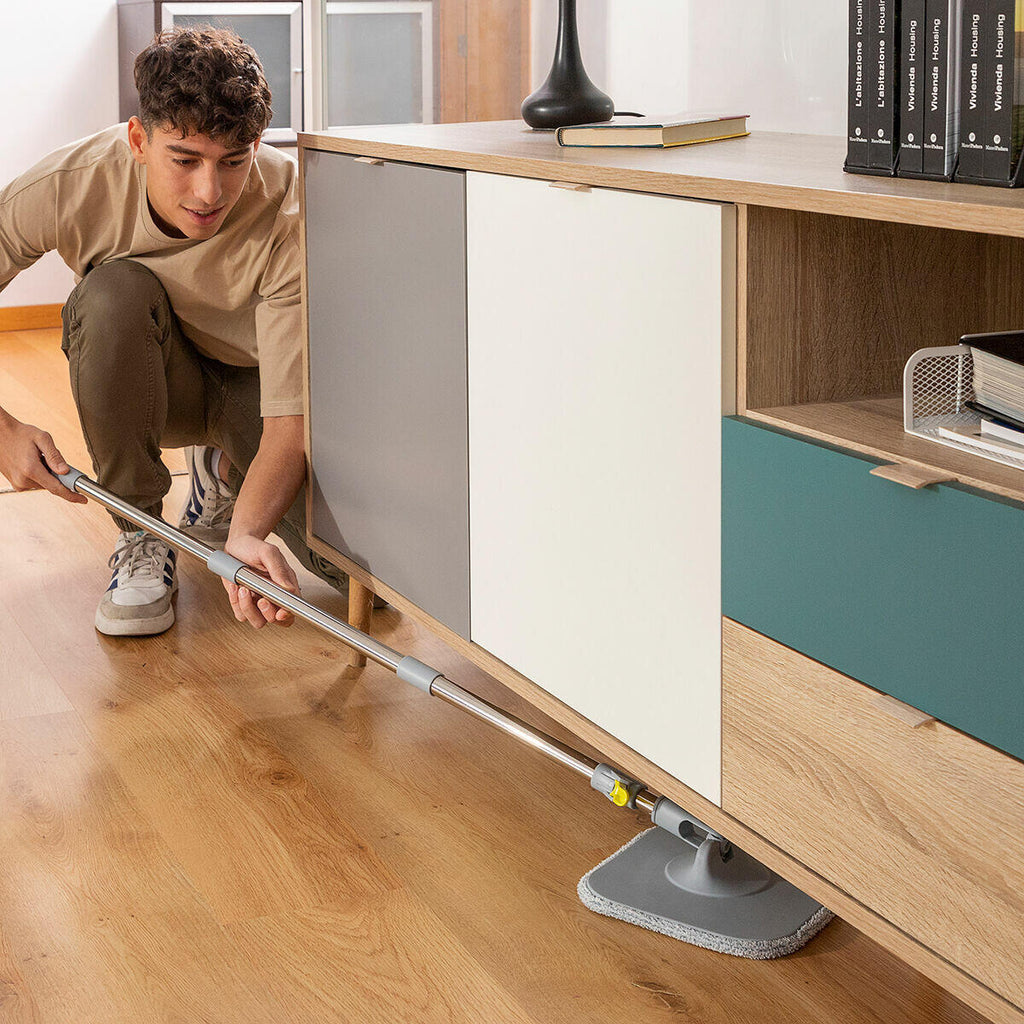 Mopa Giratoria con Autolimpieza y Cubo Separador Selimop - InnovaGoods