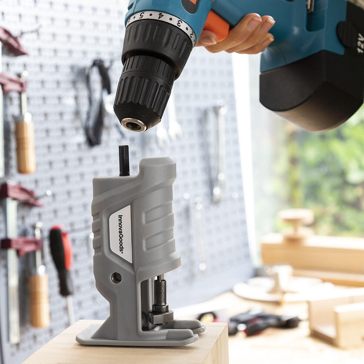 Adaptador de Sierra de Calar para Taladro Jrill - InnovaGoods