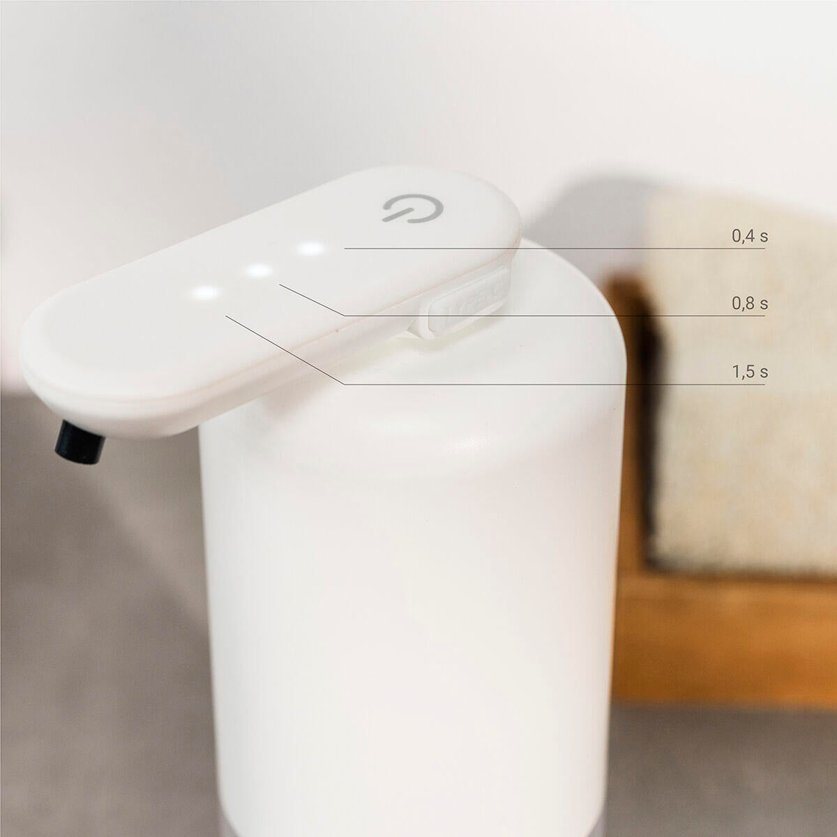 Dispensador de Jabón Líquido Automático Recargable Bitesap - InnovaGoods