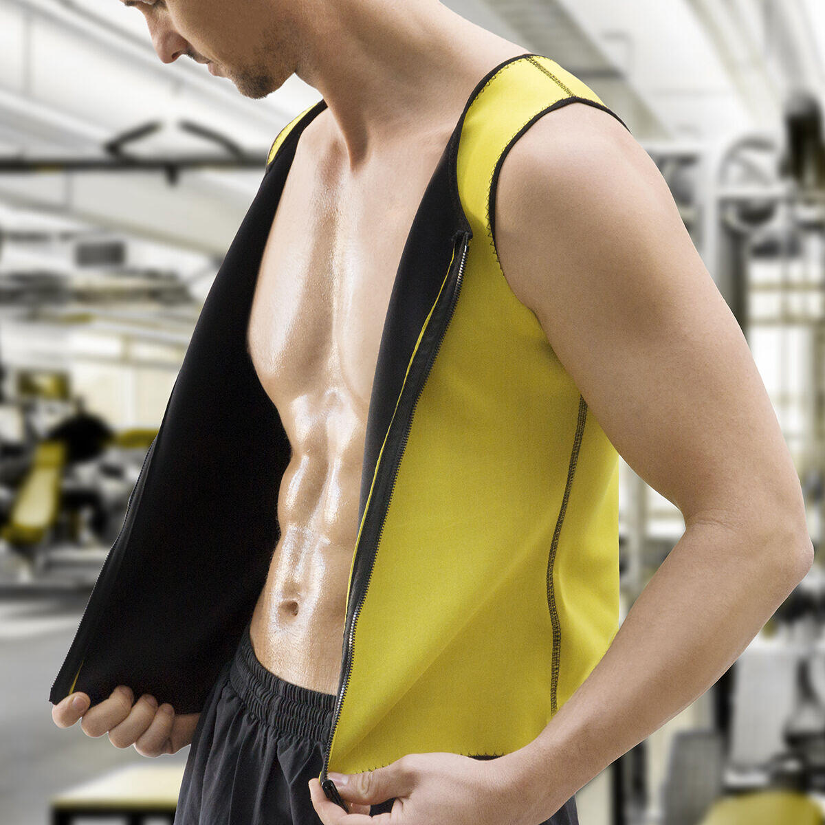 Chaleco Deportivo con Efecto Sauna para Hombre Passwa - InnovaGoods