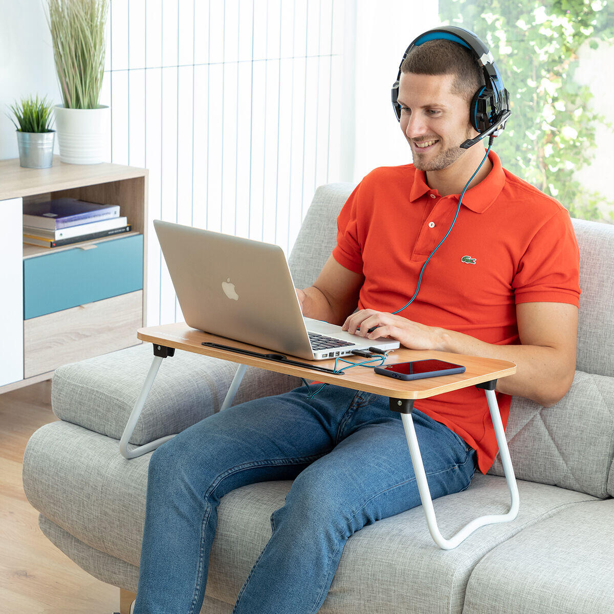 Mesa Plegable Auxiliar Multiuso Muvisk - InnovaGoods