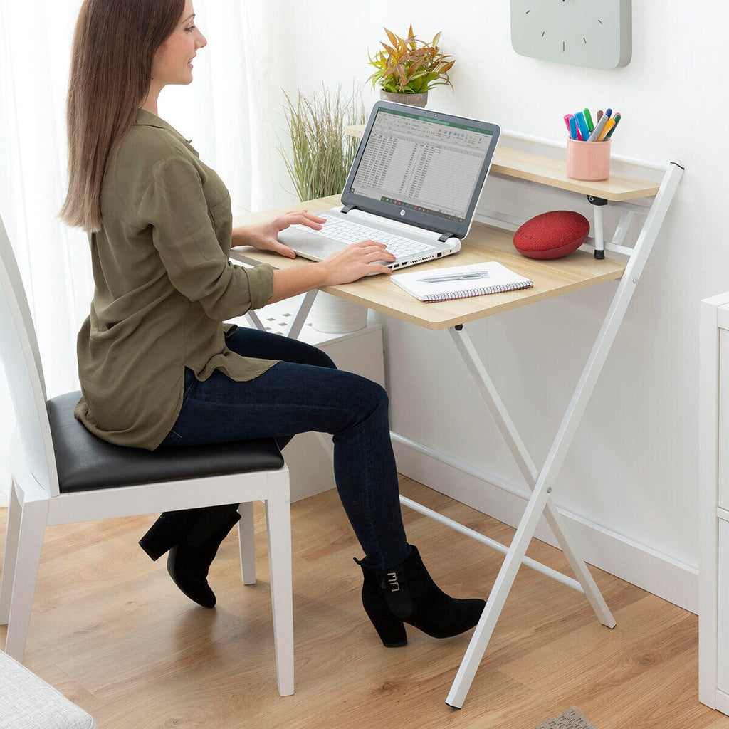 Escritorio Plegable con Estante Tablezy - InnovaGoods