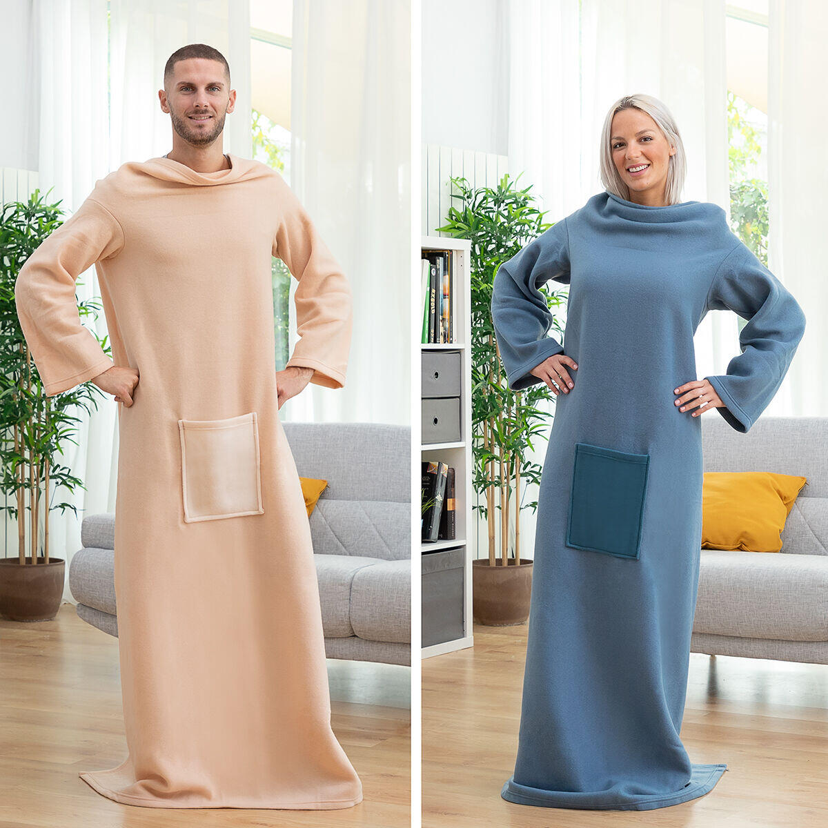 Batamanta Individual con Bolsillo Central Faboulazy - InnovaGoods