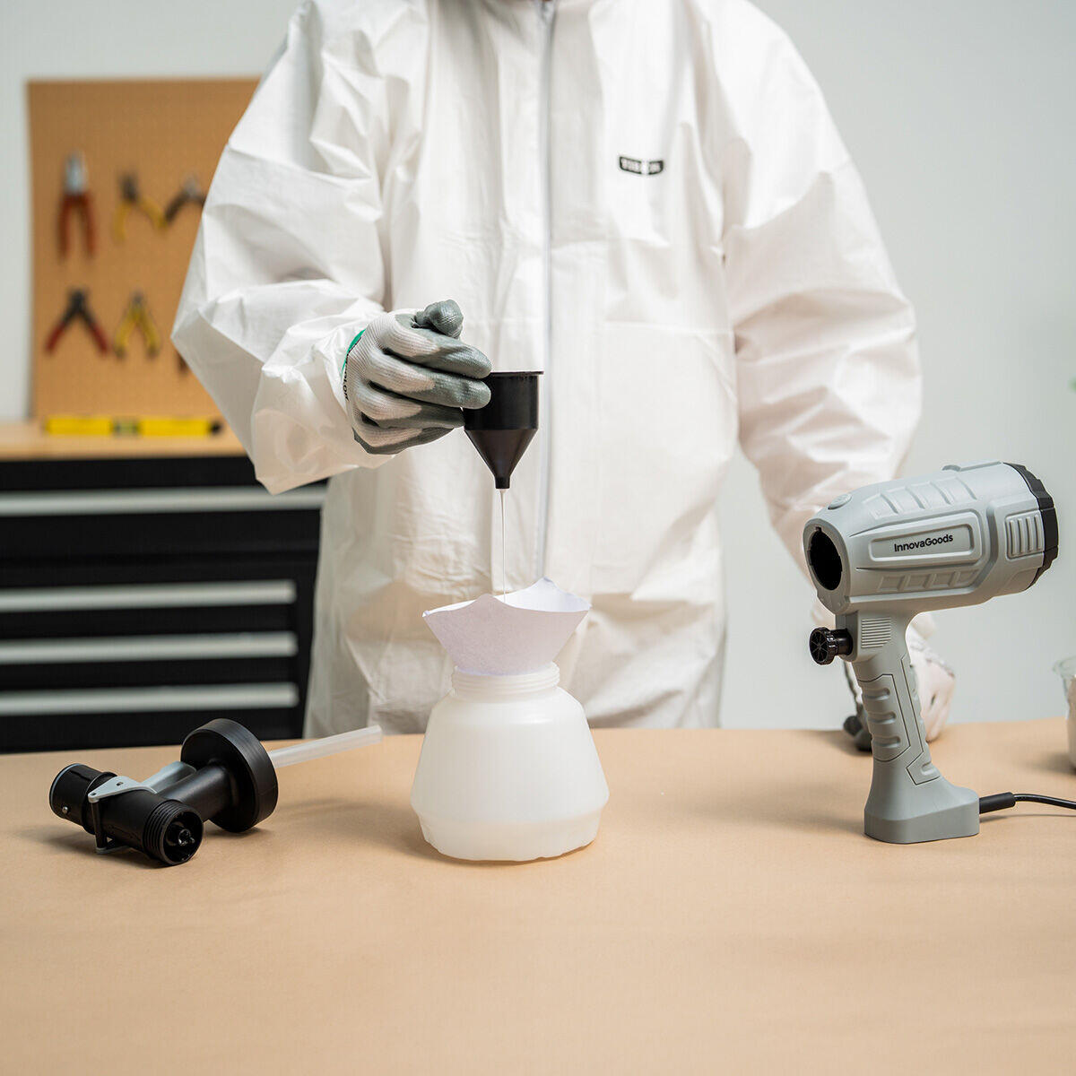 Pistola de Pintura Eléctrica Spraint 1L 500W - InnovaGoods Dropea