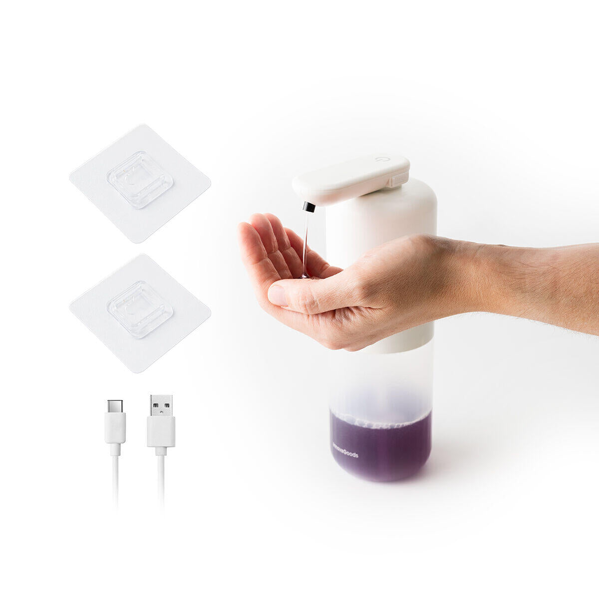 Dispensador de Jabón Líquido Automático Recargable Bitesap - InnovaGoods