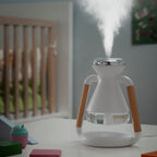 Humidificador Difusor de Aromas y Cargador Inalámbrico 3 en 1 Misvolt - InnovaGoods