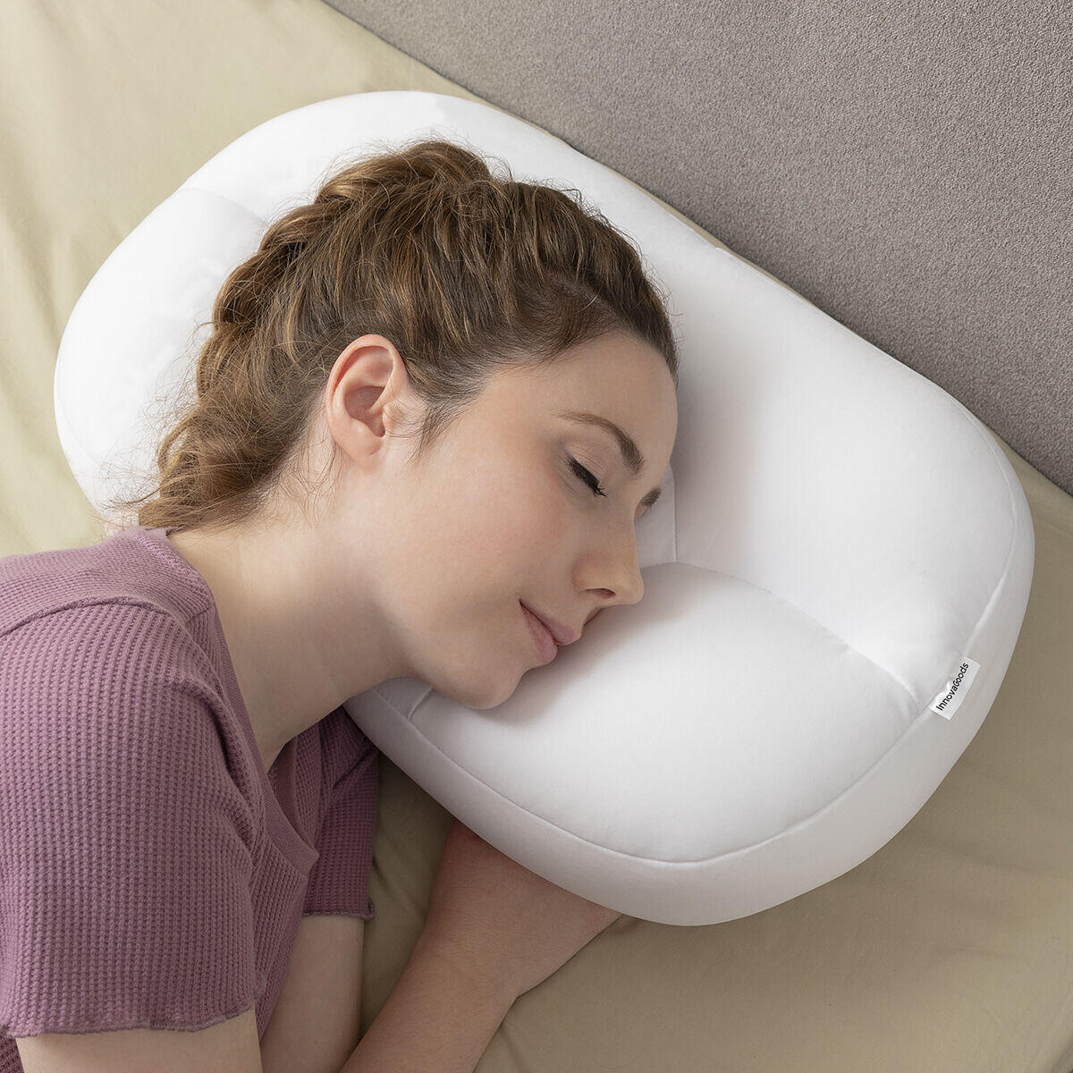 Almohada Nube 3D Antiarrugas Wrileep - InnovaGoods
