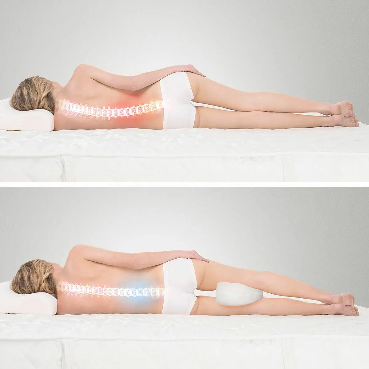 Almohada para Piernas con Cinta de Sujeción Lerellow - InnovaGoods Dropea