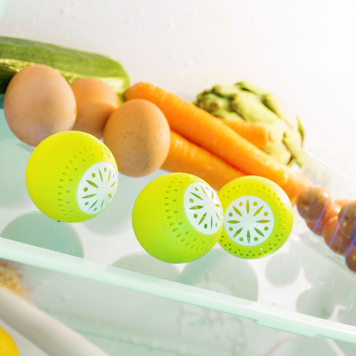 Ecobolas para Frigorífico 3 Unidades -  InnovaGoods