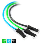 Set de Bandas de Resistencia con Accesorios y Guía de Ejercicios Tribainer 3 Unidades - InnovaGoods