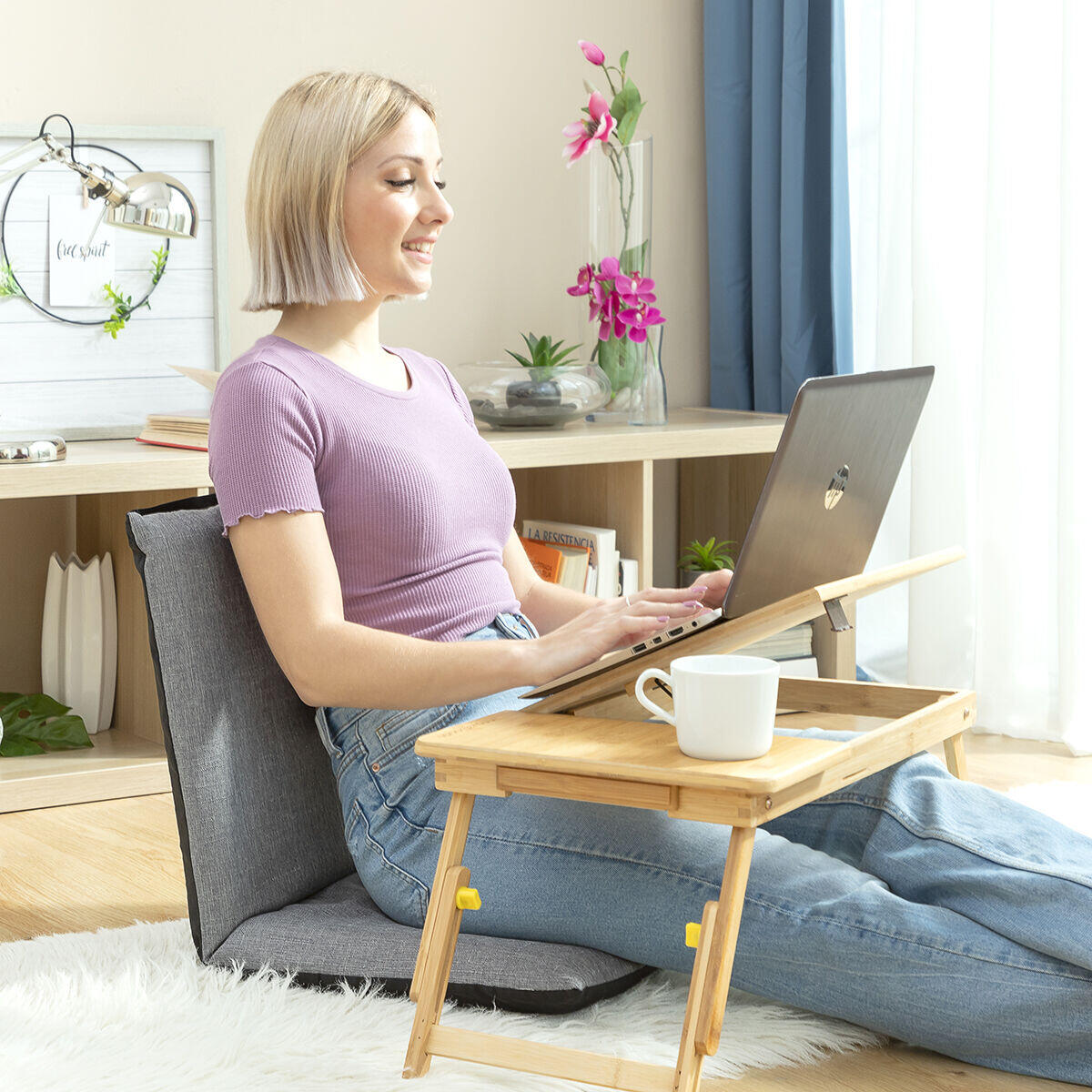 Silla de Suelo Reclinable Sitinel - InnovaGoods
