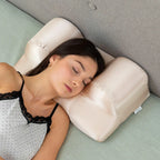 Almohada Cervical Antiarrugas con Funda de Satén Youthlow - InnovaGoods Dropea
