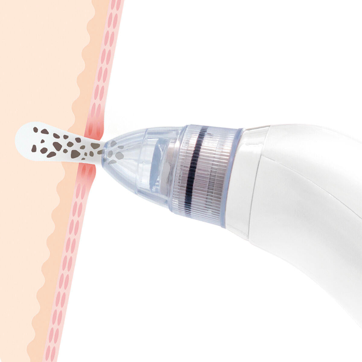 Limpiador Facial Eléctrico de Puntos Negros Pore·Off - InnovaGoods