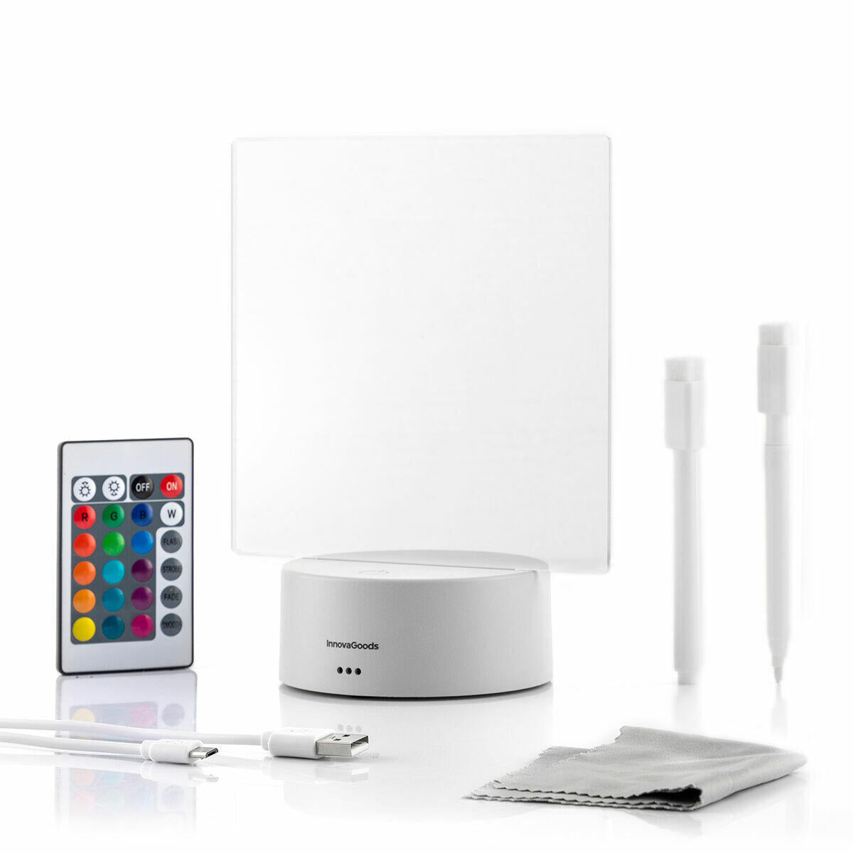 Tablero de Notas y Mensajes LED Lemo - InnovaGoods