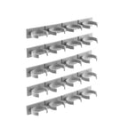 Set de 5 organizadores de especias Jarlock 