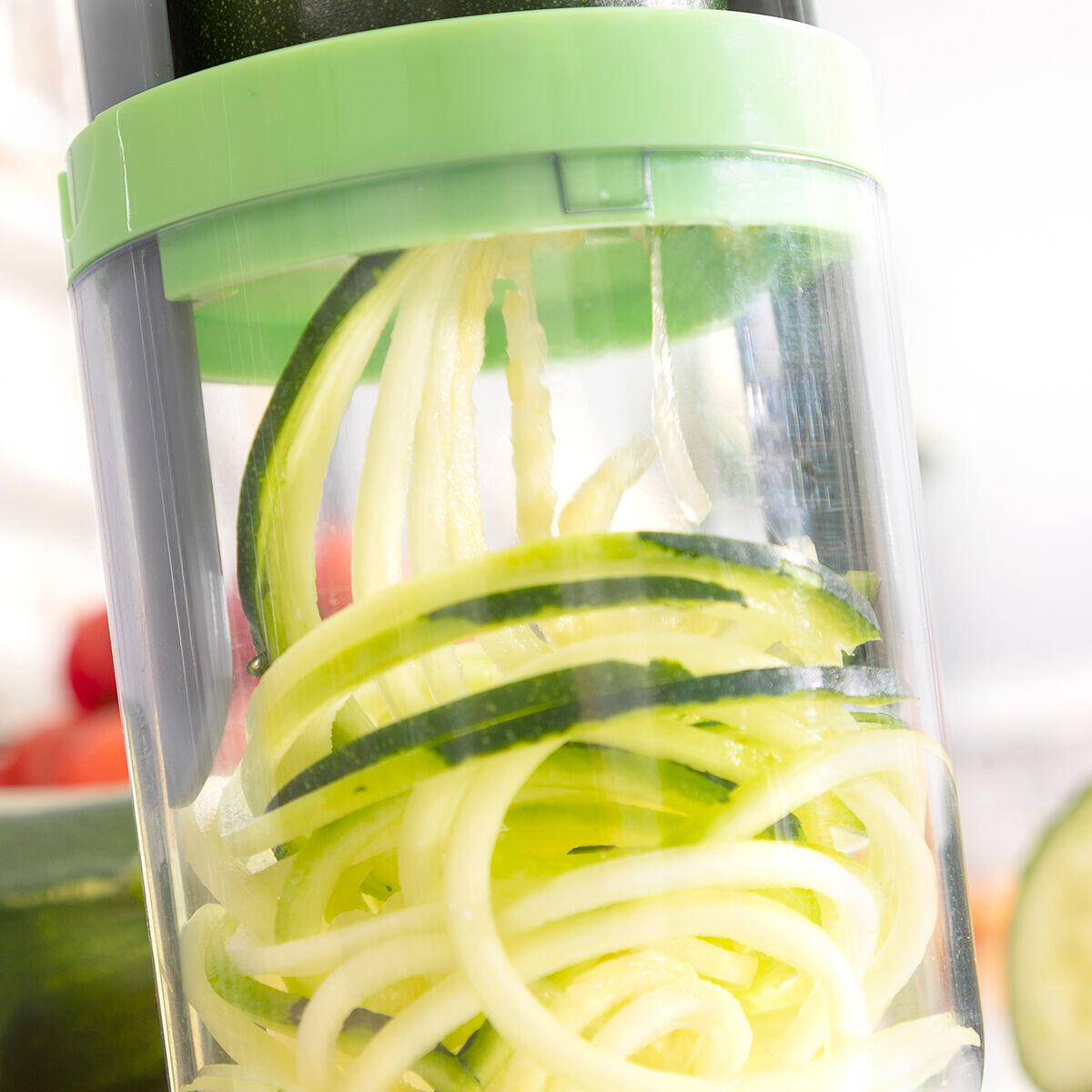 Cortador de Verduras en Espiral y Rallador con Recetas Vigizer - InnovaGoods
