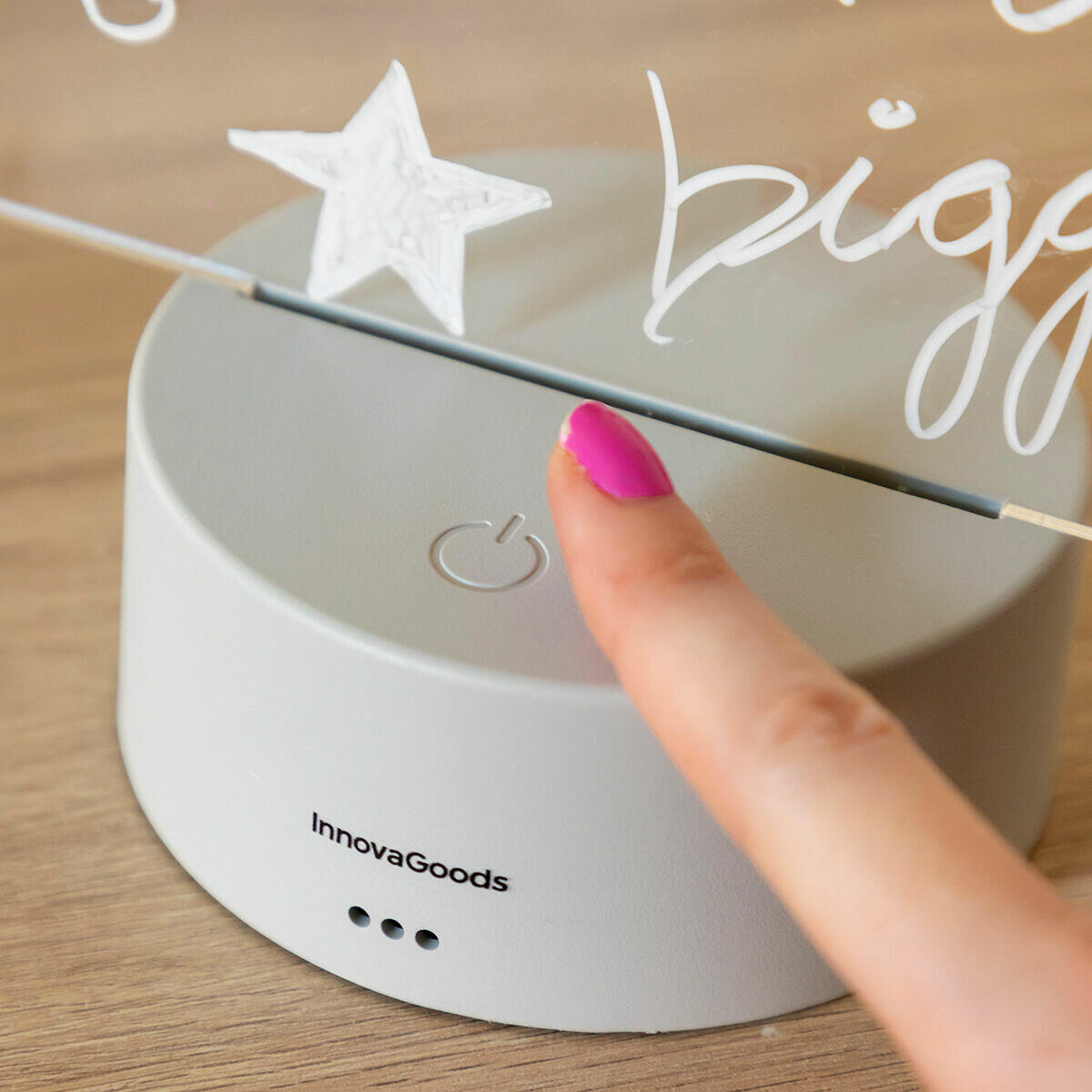 Tablero de Notas y Mensajes LED Lemo - InnovaGoods