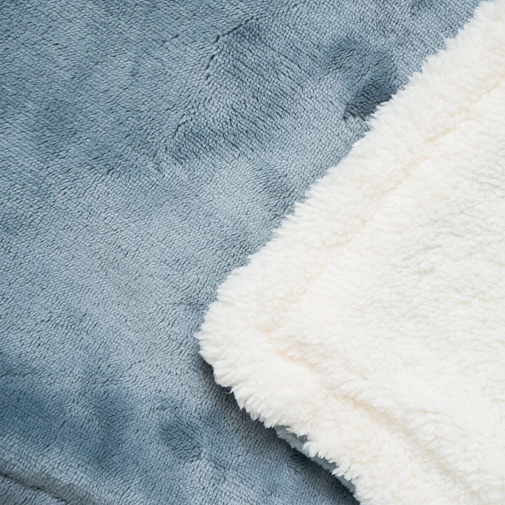 Manta Eléctrica Heklet Blanco Gris 130 x 180 cm 160 W - InnovaGoods