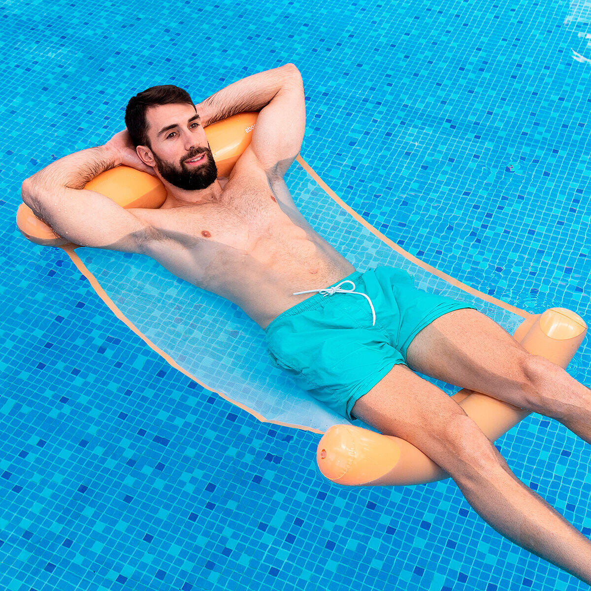 Hamaca de Agua Flotante Individual para Piscina Pulok - InnovaGoods