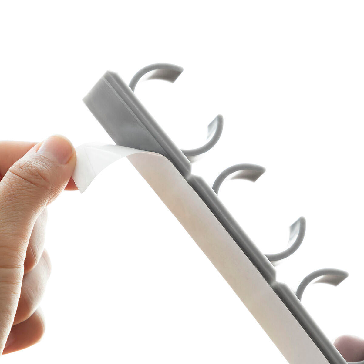 detalle adhesivo de organizadores de especias Jarlock