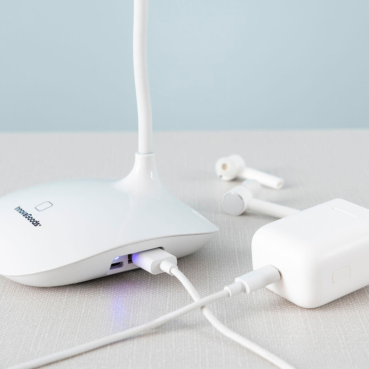 Lámpara LED de Mesa Recargable Táctil Lum2Go - InnovaGoods