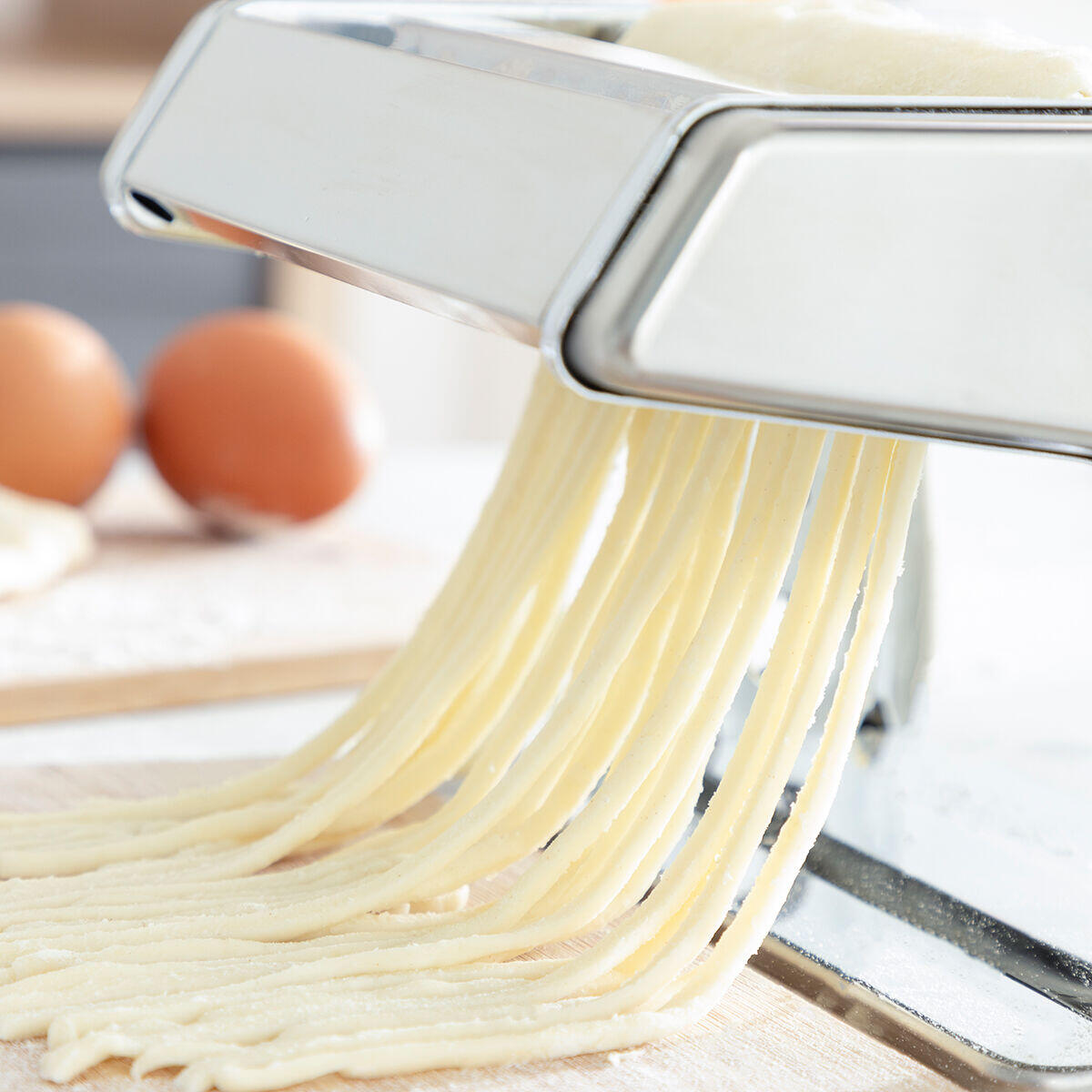Máquina para Hacer Pasta Fresca Frashta con spaguettis