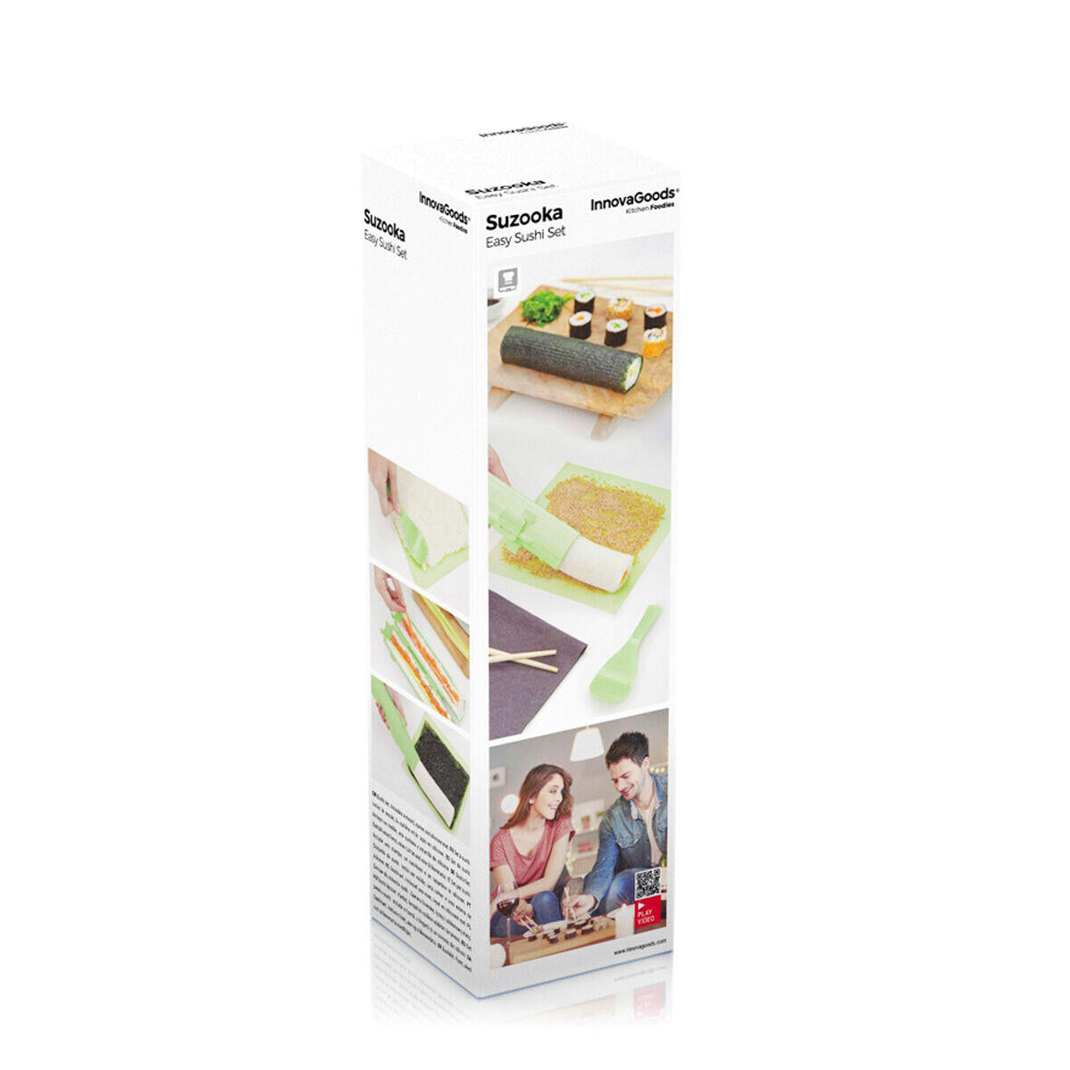 Set de Sushi con Recetas Suzooka 3 Piezas - InnovaGoods