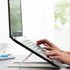 Soporte Plegable y Regulable para Portátil Flappot - InnovaGoods