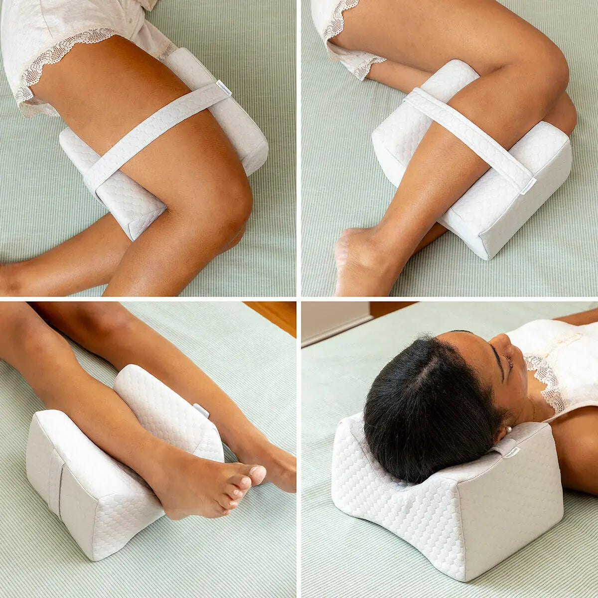 Almohada para Piernas con Cinta de Sujeción Lerellow - InnovaGoods Dropea