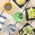 Cortador de Verduras en Espiral y Rallador con Recetas Vigizer - InnovaGoods