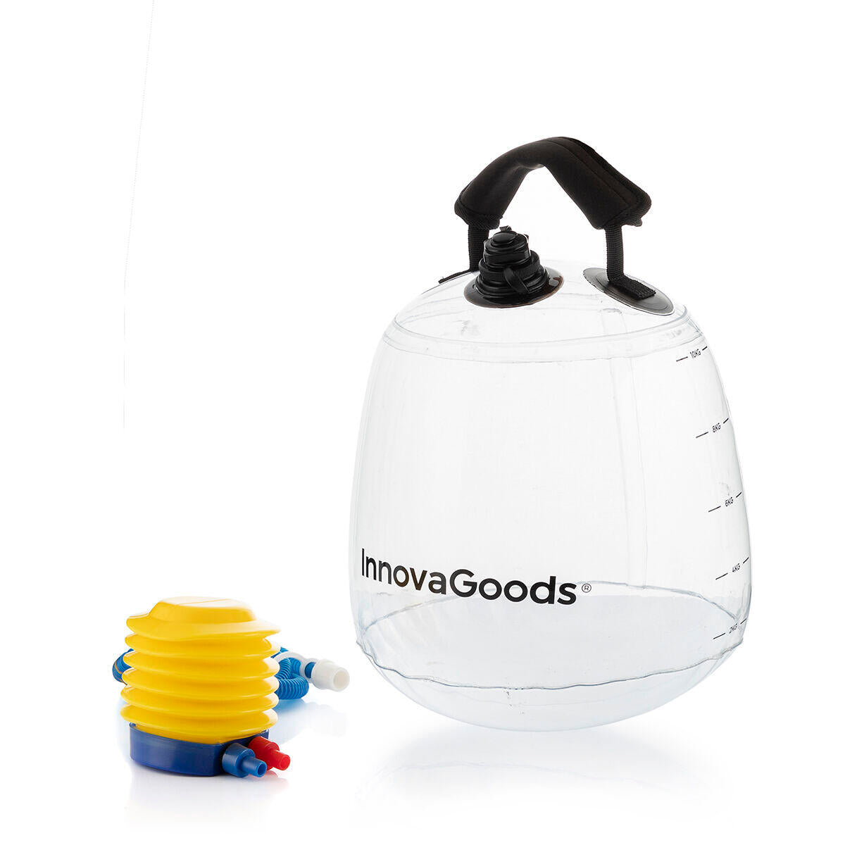 Pesa Rusa de Agua para Entrenamiento Fitness con Guía de Ejercicios Fibell - InnovaGoods