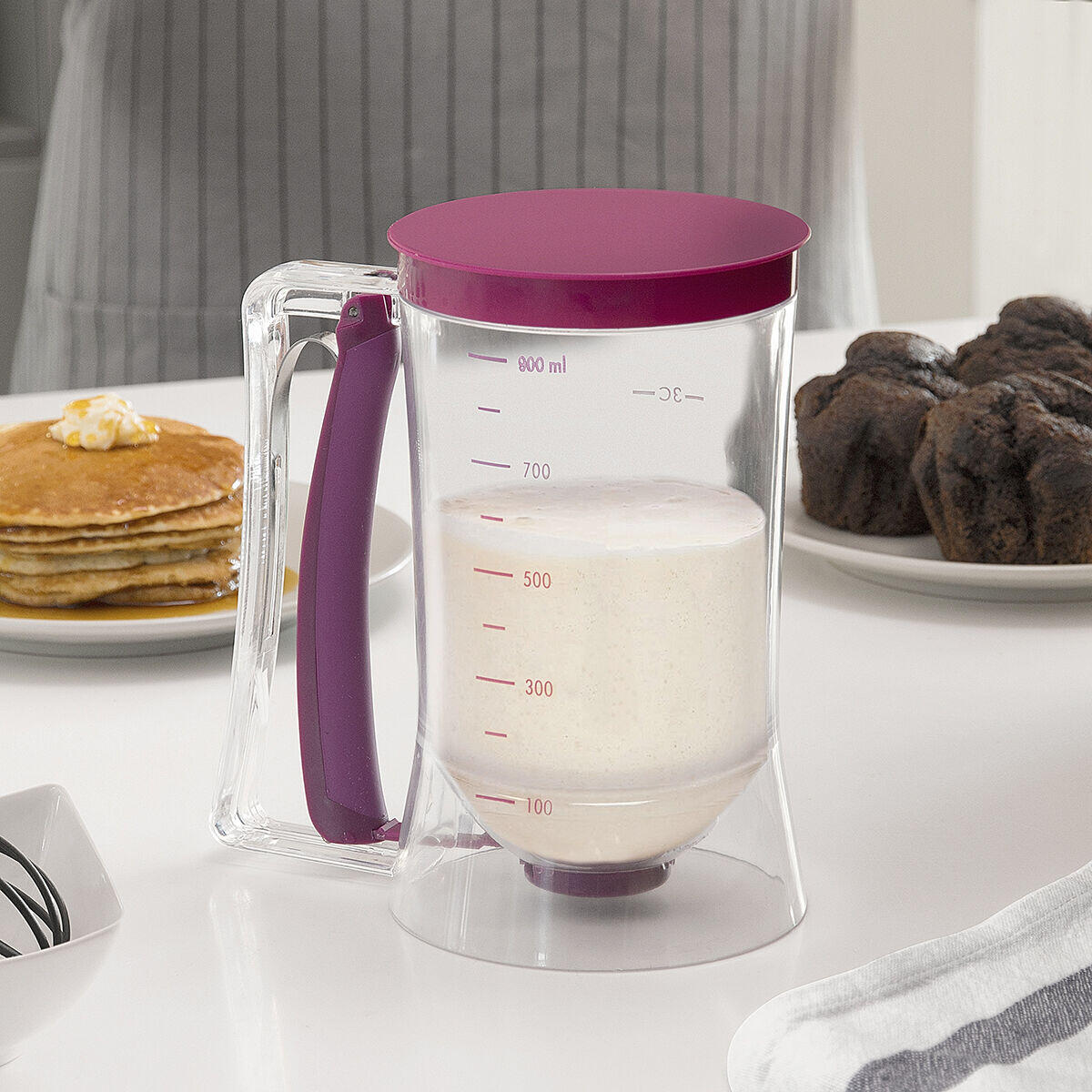 Jarra Dispensadora de Repostería con Recetario - InnovaGoods