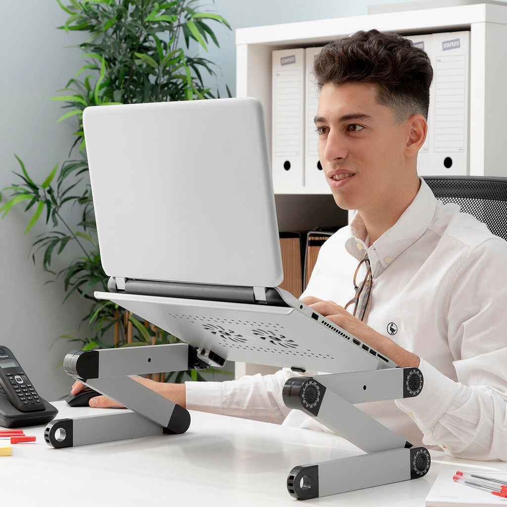 Mesa Ajustable Multiposición para Ordenador Portátil Omnible - InnovaGoods