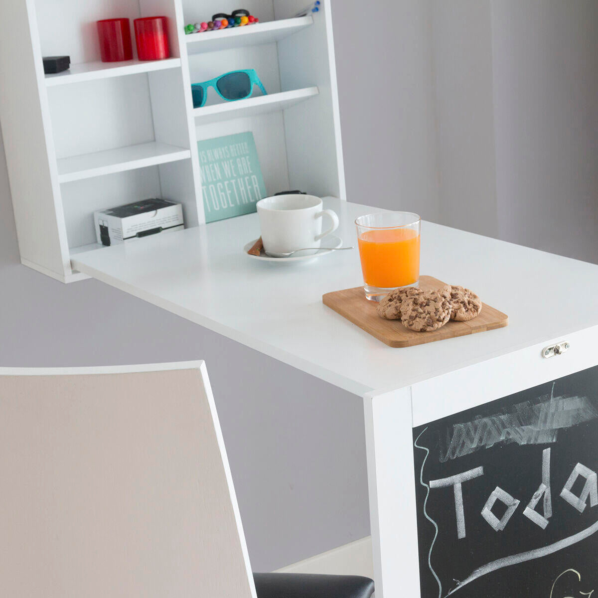 Escritorio Plegable de Pared Woldy- InnovaGoods
