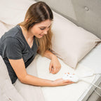 Calientacamas Eléctrico Individual  Blanco Krewarm 60 W 80 x 150 cm - InnovaGoods