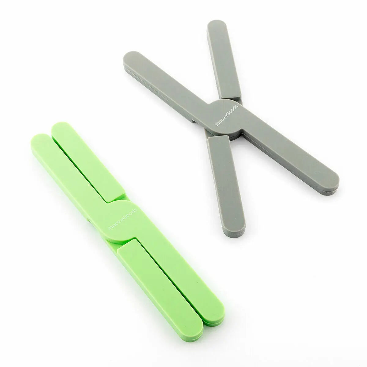 Salvamanteles Individual Plegable de Silicona Folvet - InnovaGoods 2 Unidades Dropea