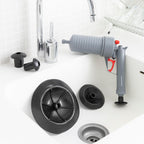 Pistola Desatascadora de Aire Comprimido Universal con Adaptadores KlinGun - InnovaGoods