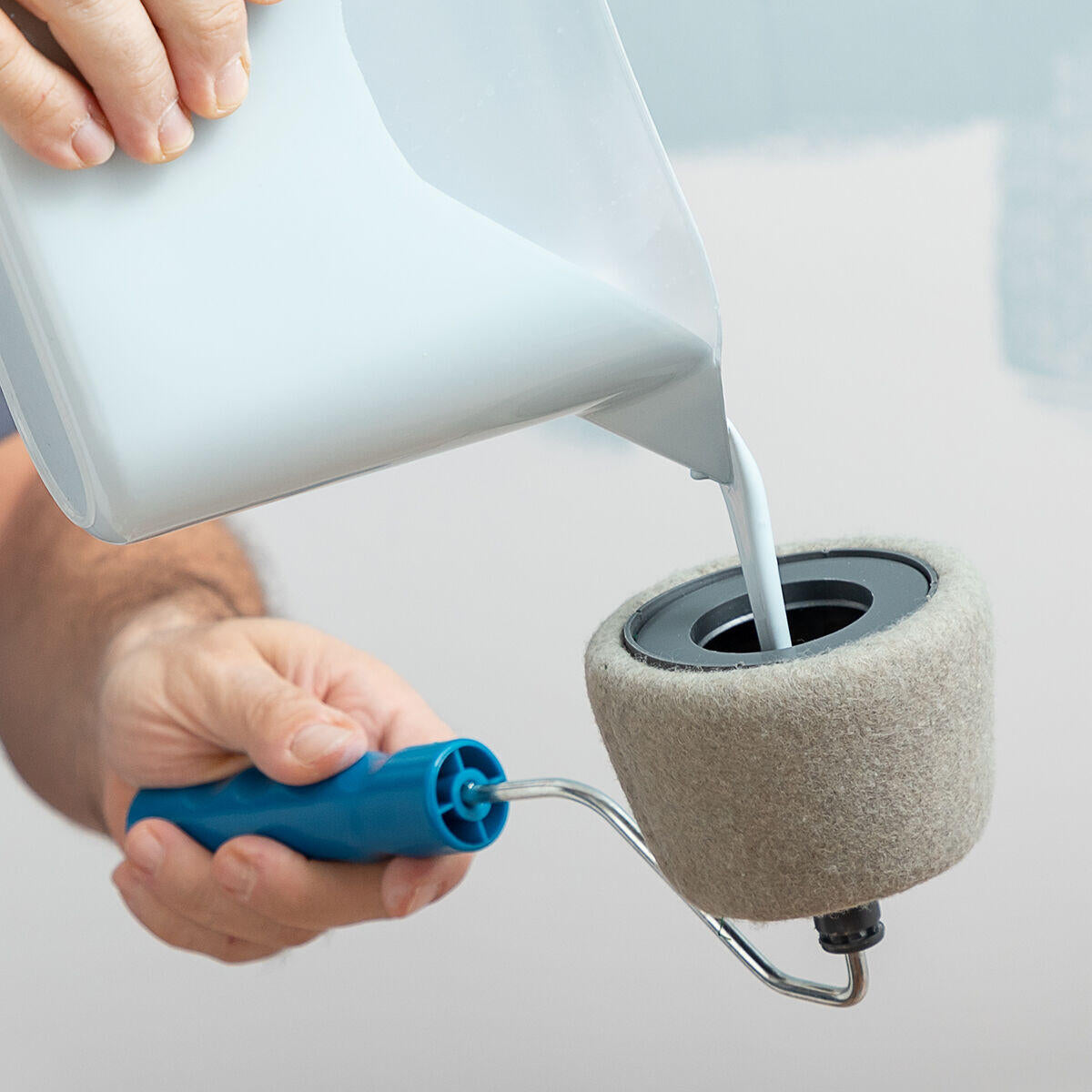 Set de Rodillos de Pintura Recargables Antigoteo Roll`n`Paint 5 Piezas - InnovaGoods